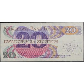 20 zlotych 1982 seria at b